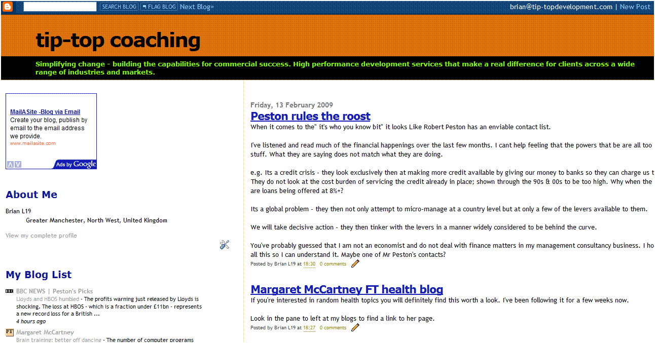 Click to visist the blog page and join the debate